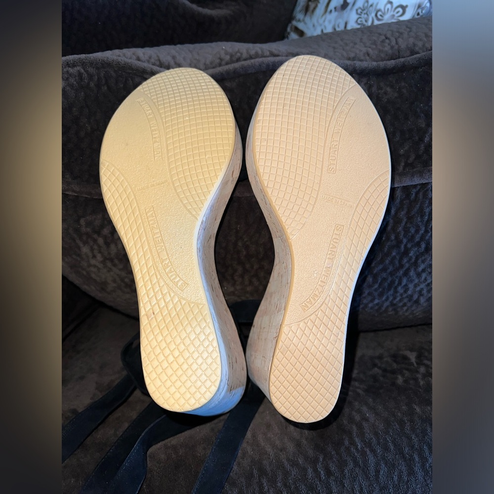 😍 STUART WEITZMAN Wedge Sandals 😍 - Picture 8 of 8